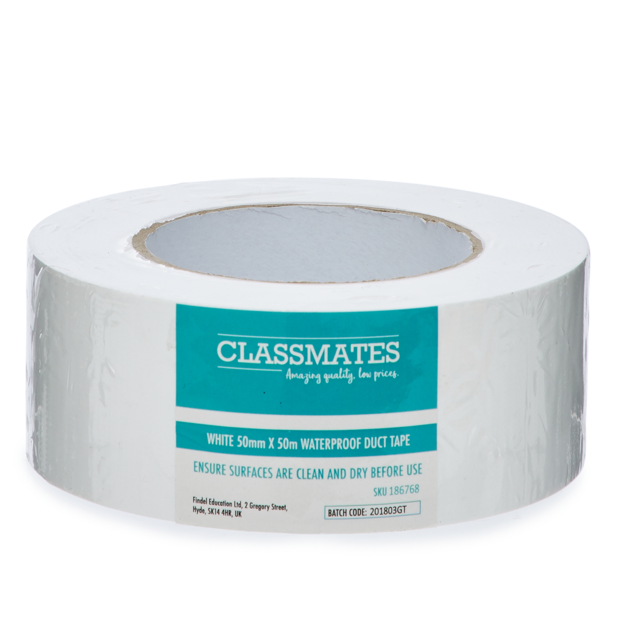 Waterproof Cloth Duct Tape - White